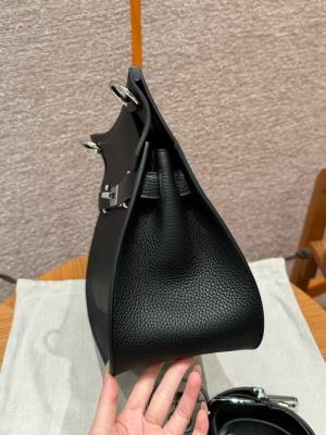 wholesale quality hermes jypsiere 31 togo noir phw